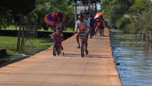 a cidade que não tem carros e as casas são