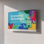 A tela colorida da Samsung feita de algas que quase