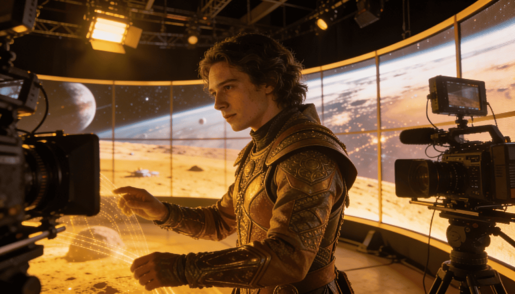 A tela colossal de LED que substituiu o fundo verde