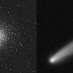 Aglomerado globular e cometa nas Imagens Astronômicas da Semana