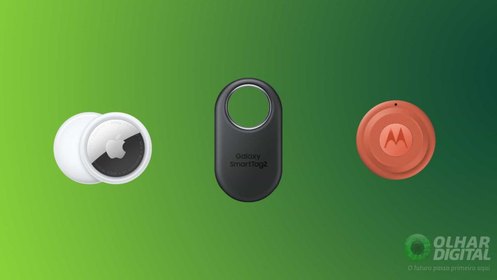 AirTag vs. Galaxy Tag vs. Moto Tag: compare as fichas