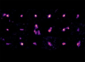 Algo bem estranho foi observado em galáxias jovens do início