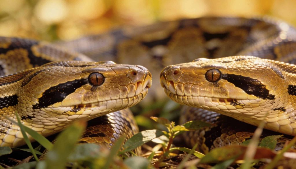 As cobras que gostam de andar em grupo e fazer
