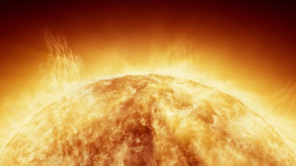 Até onde seria possível “afundar” dentro do Sol?