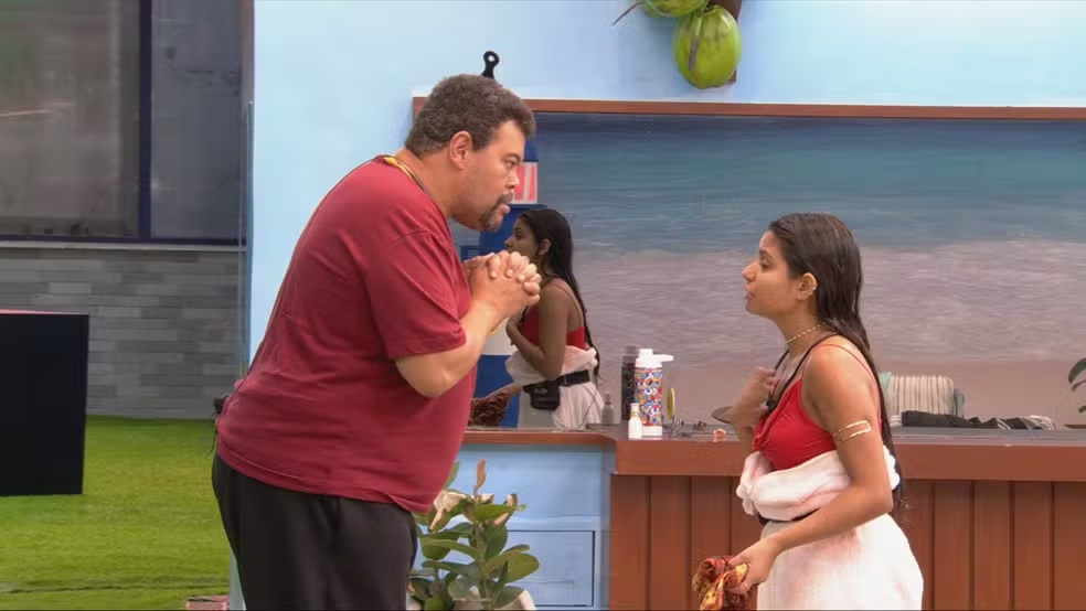 BBB 26: Discussão entre Babu e Gabriela agita a casa