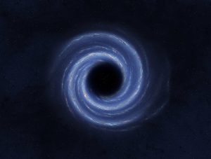 Buraco negro supermassivo estrangula galáxia antiga em um processo lento