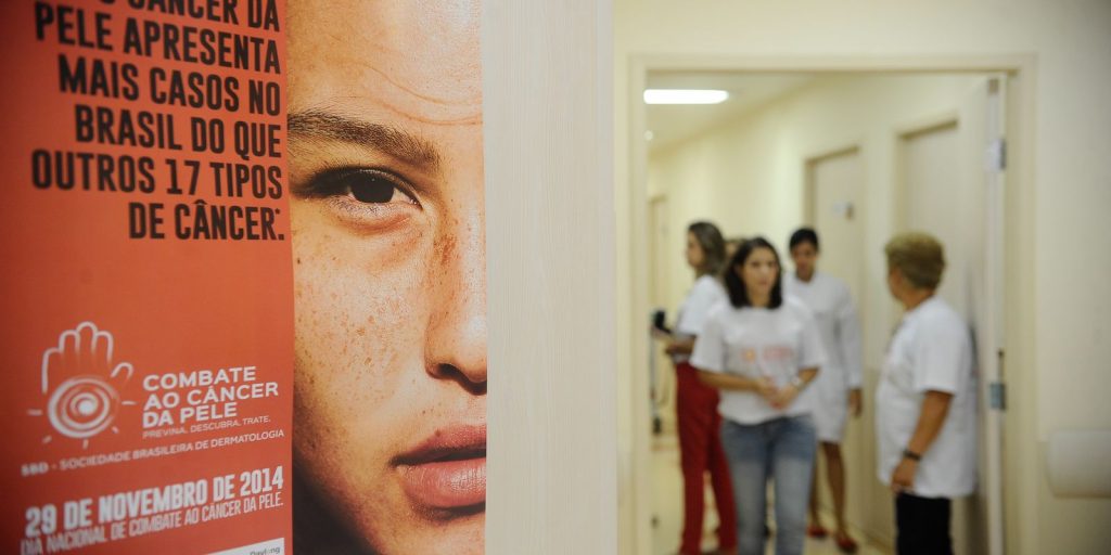 Casos de câncer de pele saltam de 4 mil para