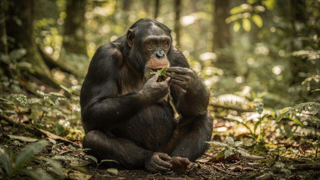 Cientistas se impressionam com a evolução dos chimpanzés que escolhem