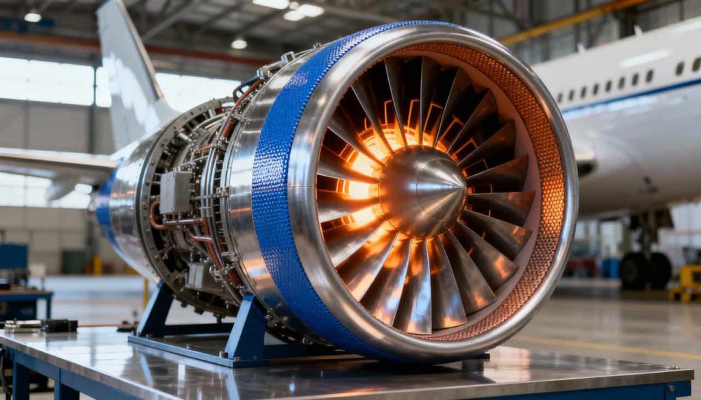 Como motores a jato resistem a calor extremo sem derreter?