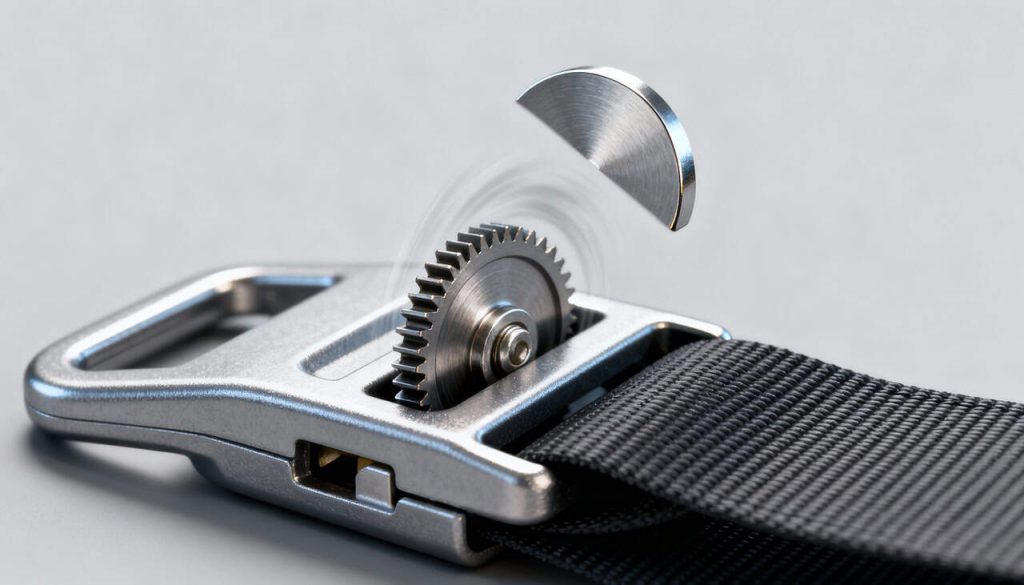 Como o cinto de segurança “sabe” a hora de travar?