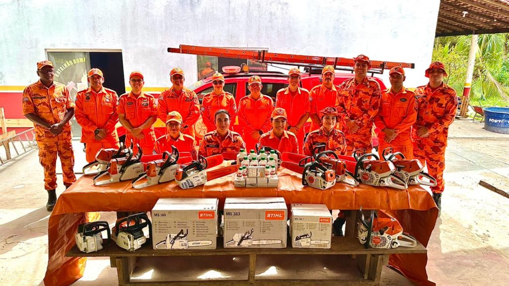 Corpo de Bombeiros recebe novos equipamentos para reforçar ações operacionais