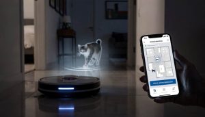Esse robô limpa a casa, reconhece o pet sozinho e