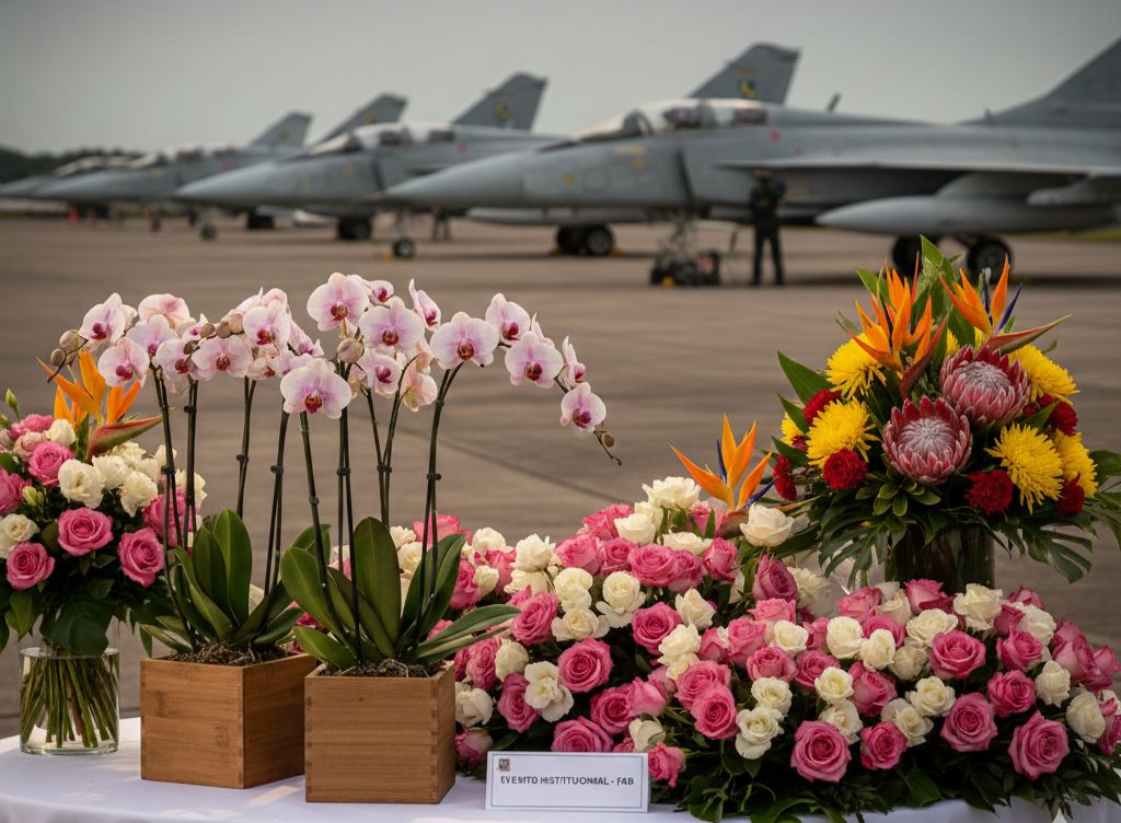 FAB destina R$ 413 mil para flores e orquídeas enquanto