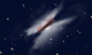 “Hambúrguer cósmico” tem potencial para gerar planetas gigantes