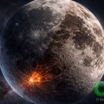 Impacto colossal explica por que os lados da Lua são