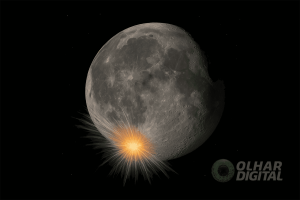 Impacto gigante transformou o lado oculto da Lua de forma