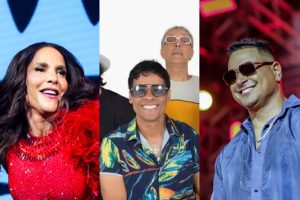Ivete Sangalo, Chiclete com Banana e Xanddy Harmonia agitam pré-carnaval
