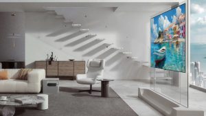 LG revive Wallpaper TV na CES 2026 com tela ultrafina