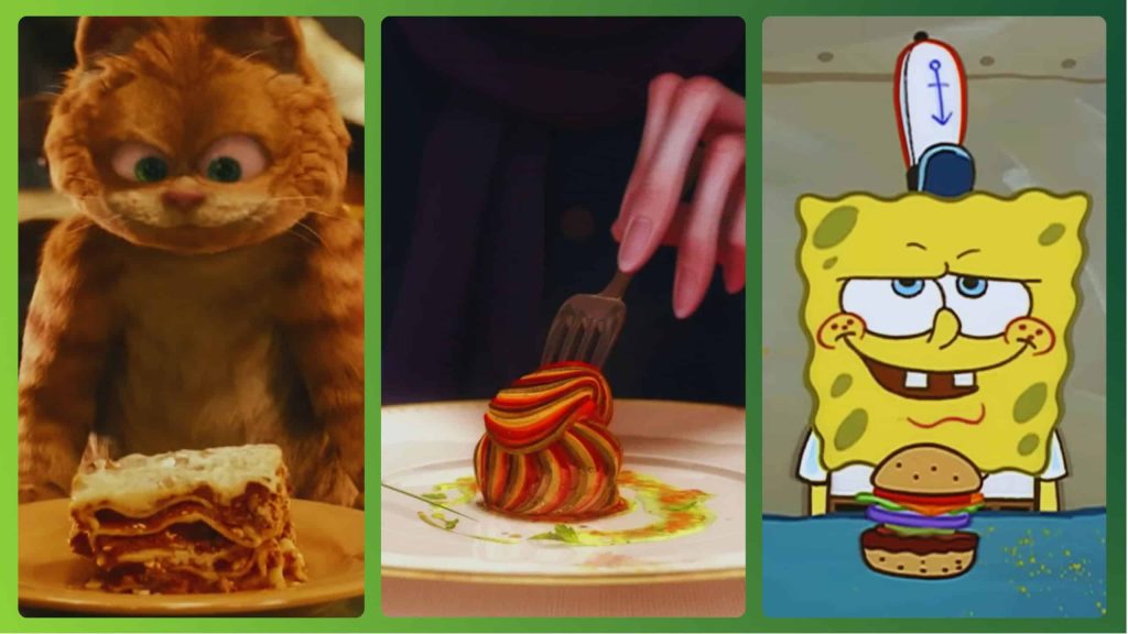 Lasanha do Garfield, Hambúrguer de Siri e mais: 8 pratos