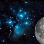 Lua visita as “Sete Irmãs” 