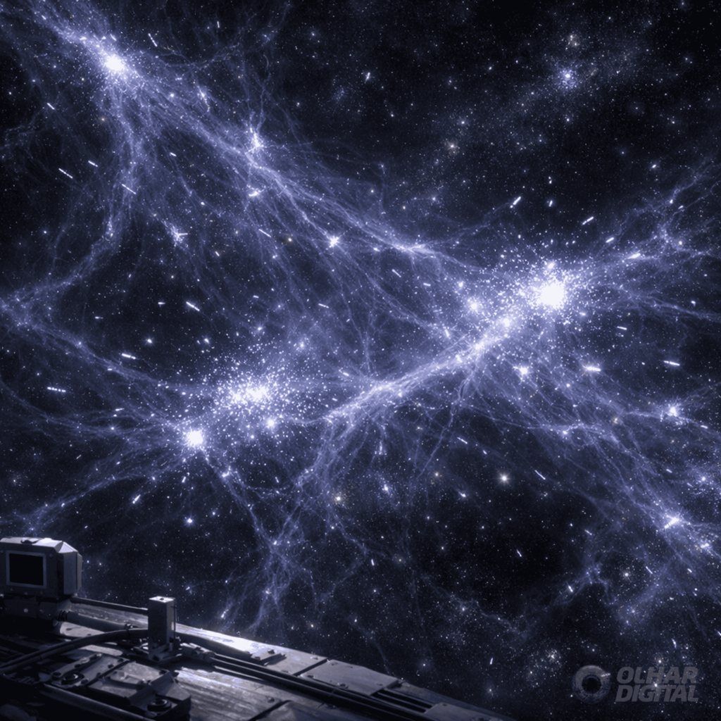 Matéria escura e neutrinos talvez interajam entre si — e