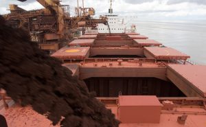 Minério de ferro atinge máxima de cinco meses com forte