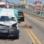 Motociclista morre após colisão frontal na Ponte José Sarney, em