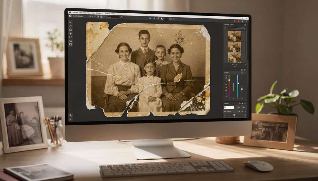 O aplicativo que transforma qualquer foto antiga e rasurada em