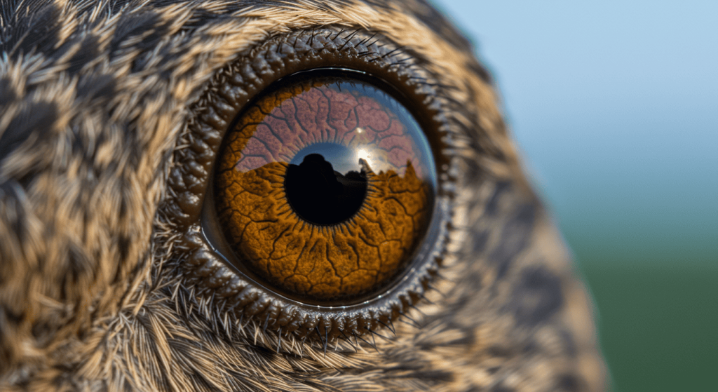 O sensor invisível nos olhos dos pássaros que permite enxergar