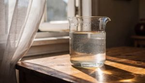 O truque do sal com água para reduzir o calor