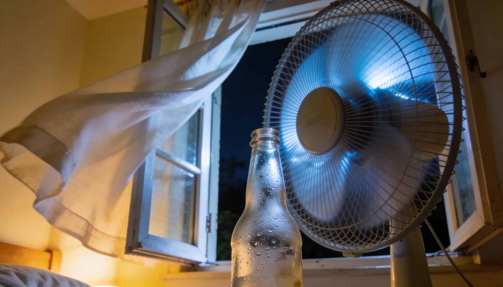 O truque natural que deixa o quarto gelado sem gastar