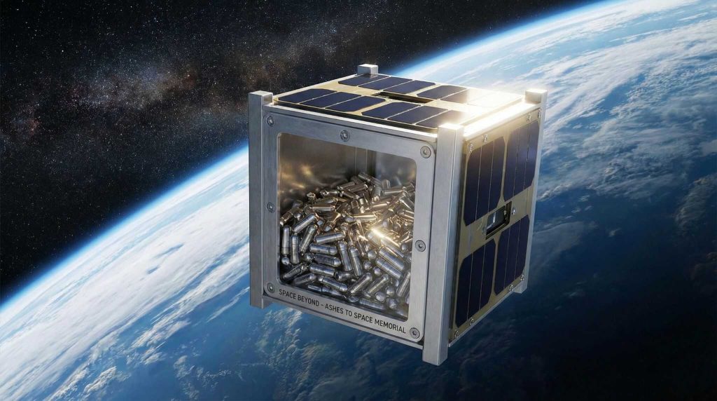 O último adeus: startup promete levar cinzas ao espaço por