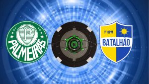 Palmeiras x Batalhão: onde assistir e horário do jogo da