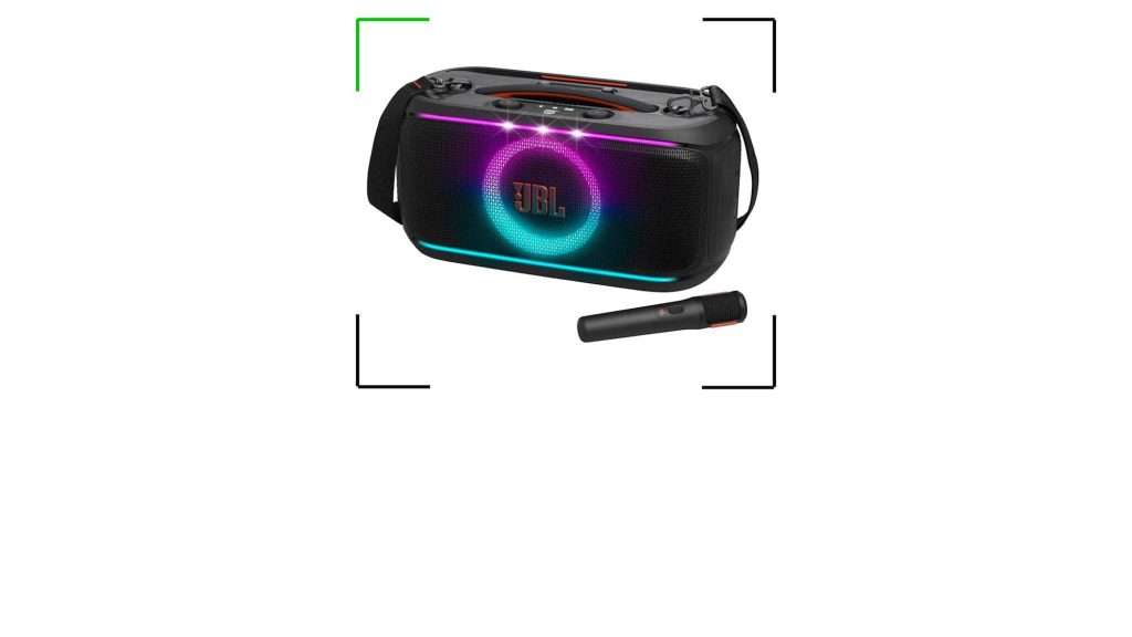 Para animar a festa: caixa de som JBL em oferta