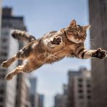 Por que gatos são quase imortais contra quedas (mesmo caindo