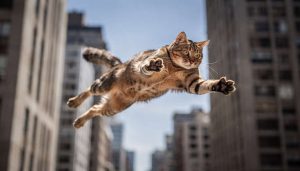Por que gatos são quase imortais contra quedas (mesmo caindo