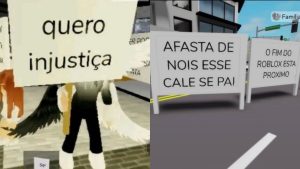 Protestos tomam conta de ruas no Roblox após restrição de
