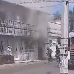 Residência pega fogo no Vinhais, em São Luís