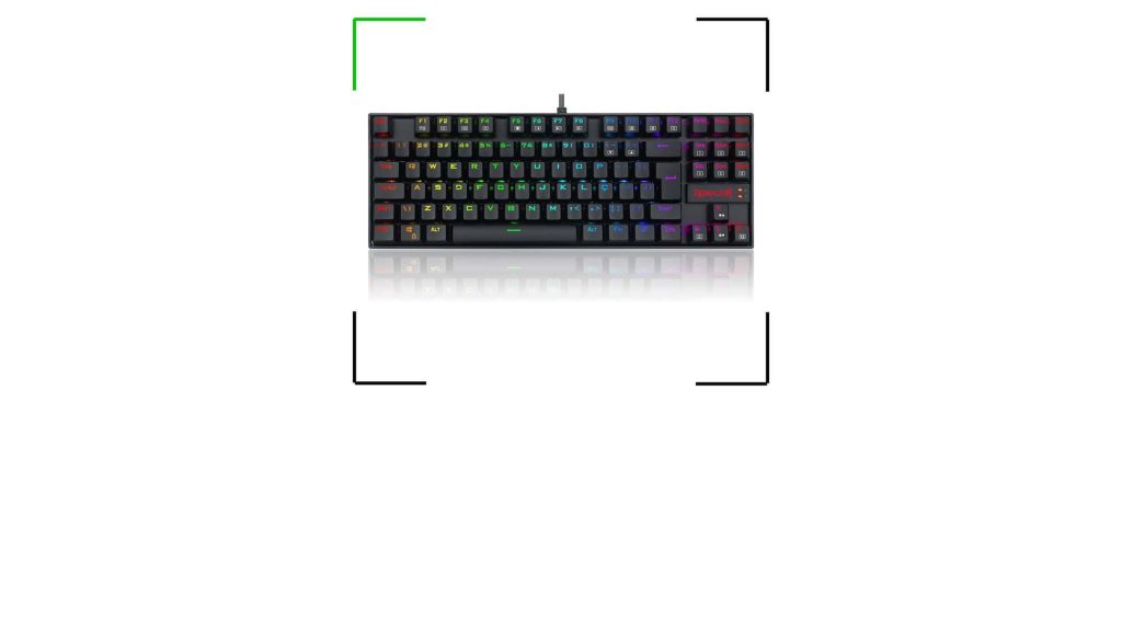 Teclado gamer para quem joga online: modelo mecânico da Redragon
