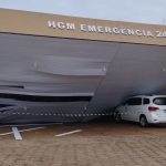 Temporal em Codó: Fachada de hospital desaba e povoados ficam