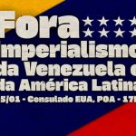 UNE e movimentos sociais convocam protestos contra agressão dos EUA